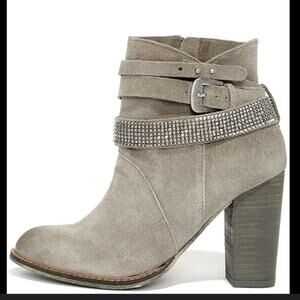 Nine West western style Booties size 11 gray